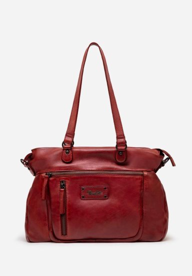 RENZO COSTA-CARTERA REBEL ZIP RCD 2538 RED ETR