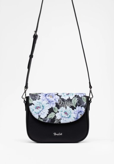 RENZO COSTA-MORRAL CAMELIA FLAPS MRD 2329 100 BLACK LUX