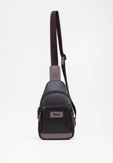 RENZO COSTA-CHEST BAG COLORATO CBC 2355 T.MORO / SMOG / SOTTOBOSCO ETR