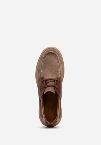 RENZO COSTA-ZAPATOS NAUTICO ZPC 2411 CAM GINGER / HAVANA - 4