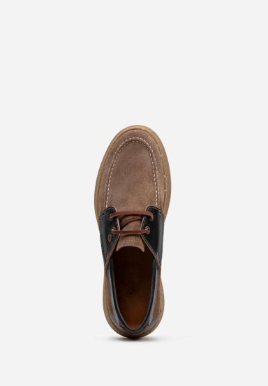 RENZO COSTA-ZAPATOS NAUTICO ZPC 2411 CAM GINGER / MARINHO - 4