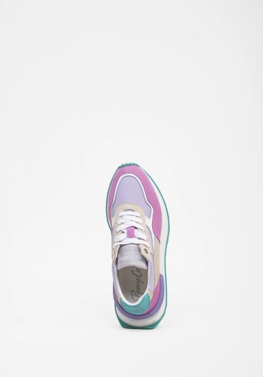 RENZO COSTA-SNEAKERS BUBBLEGUM ZPD 2405 LILAC / GREY - 4