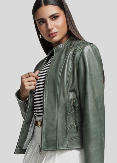 RENZO COSTA-CASACA RUST EDGE CSD 2517 FOREST GREEN-5013