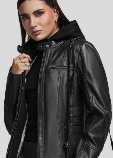 RENZO COSTA-CASACA SOFT PARKA CSD 2503 BLACK S