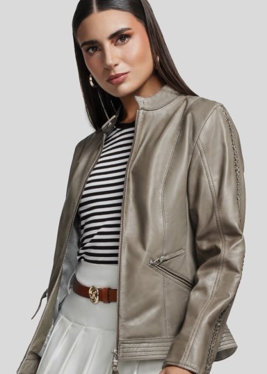 RENZO COSTA-CASACA MILANE CSD 2502 OLIVE-7082