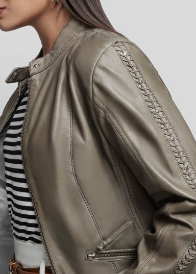 RENZO COSTA-CASACA MILANE CSD 2502 OLIVE-7082 - 2