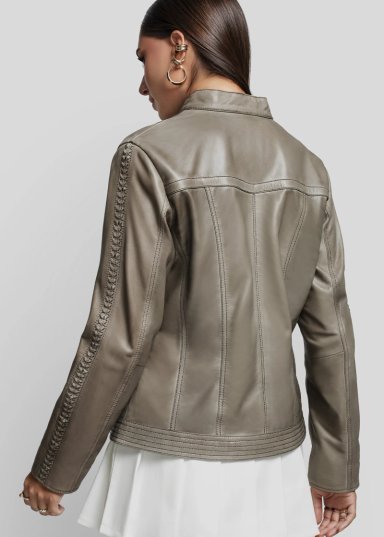 RENZO COSTA-CASACA MILANE CSD 2502 OLIVE-7082 - 3