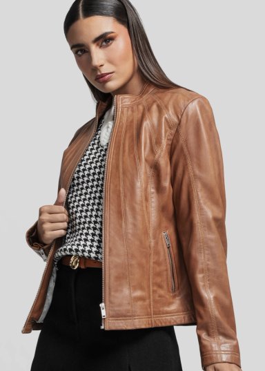 RENZO COSTA-CASACA URBAN LINE CSD 2522 COGNAC-6056