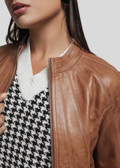RENZO COSTA-CASACA URBAN LINE CSD 2522 COGNAC-6056 - 2