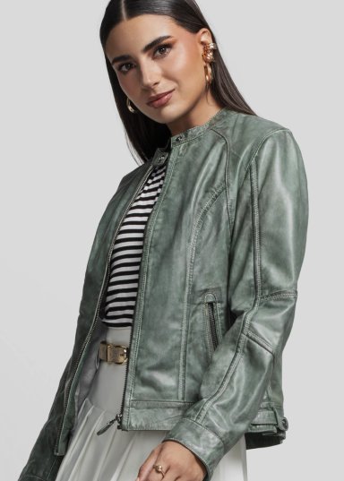 RENZO COSTA-CASACA STONE FLAIR CSD 2516 FOREST GREEN-5013 - 4