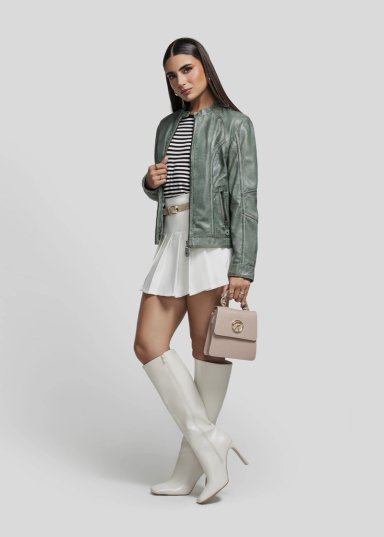 RENZO COSTA-CASACA STONE FLAIR CSD 2516 FOREST GREEN-5013 - 5
