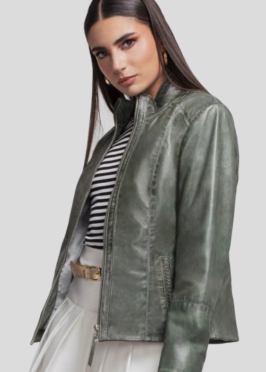 RENZO COSTA-CASACA LISSIA CSD 2508 FOREST GREEN-5013 - 1