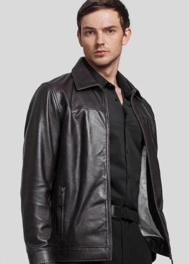 RENZO COSTA-CASACA CLASICA ELEMENT CSC 2557 BROWN-3563 - 1
