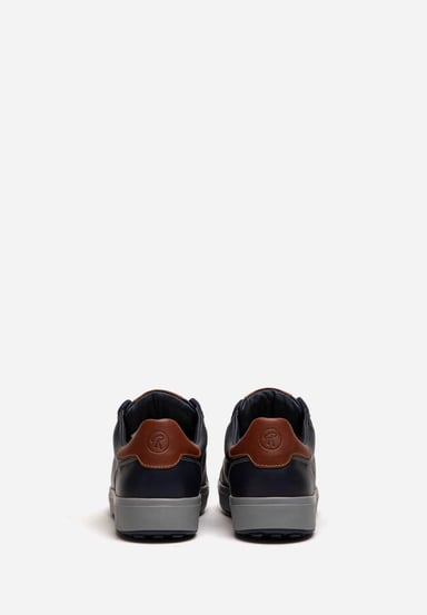 RENZO COSTA-SNEAKERS METRO ONE ZPC 2575 AZUL / TOSTADO - 5