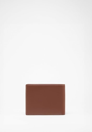 RENZO COSTA-SET BILLETERA Y LLAVERO CLASSIC STC 2455 5 TAN LUX - 3
