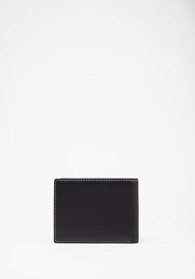 RENZO COSTA-SET BILLETERA Y LLAVERO CLASSIC STC 2455 1 BLACK LUX - 3