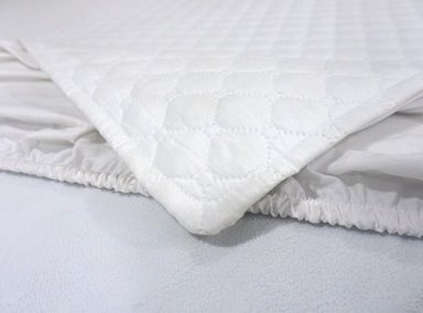 PROTECTOR COLCHON ARLIN 1.5 PLAZAS BLANCO COPO NIEVE - 3