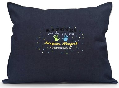 ALMOHADA ARLIN AZULINO DECORATIVA ESTANDAR 3