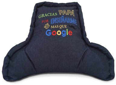 COJIN ARLIN 40X65CM AZUL ANATÓMICO DECORTIVO MODELO 5