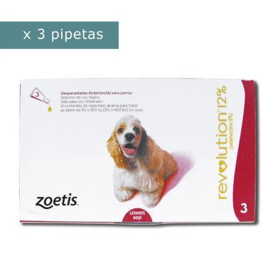 REVOLUTION PARA PERROS 10 A 20 KG – PIPETA ANTIPARASITARIA MENSUAL - 1