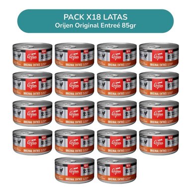 ORIJEN GATO ADULTO PACK 18 LATAS 85G - 1