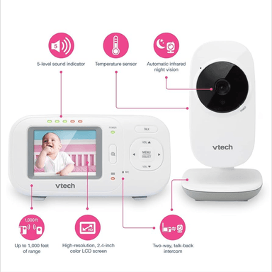 MONITOR VTECH VM2251 VIDEO CON PANTALLA COLOR - 2
