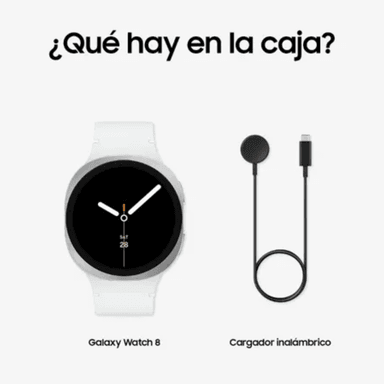 GALAXY WATCH 8 40MM SILVER | SMARTWATCH ELEGANTE CON TECNOLOGÍA BLUETOOTH Y SALUD AVANZADA - 3
