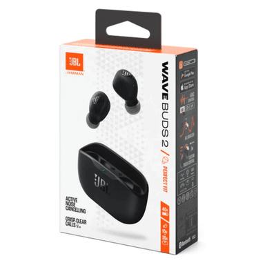 AUDÍFONOS INALÁMBRICOS JBL WAVE BUDS 2 BLUETOOTH TRUE WIRELESS NEGRO - 4