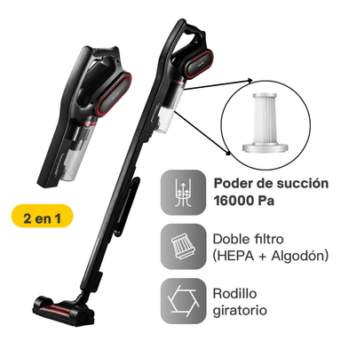 ASPIRADORA MULTIFUNCIONAL CICLÓNICA ULTRA DEERMA DX700PRO CON FILTRO INCLUIDO
