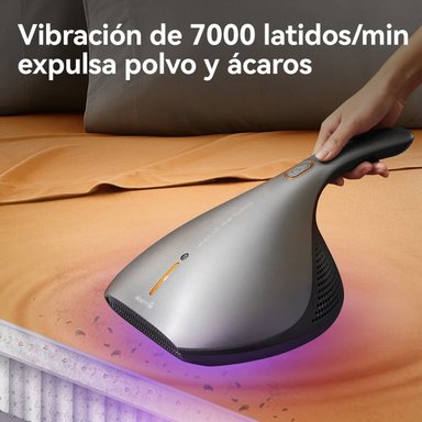 ASPIRADORA ANTI-ÁCAROS DEERMA LUZ UV ELIMINA ÁCAROS EX919 - 6