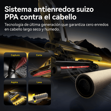 ASPIRADORA LAVA PISOS INALÁMBRICA DEERMA VX100 ULTRA S AUTOLIMPIEZA - 7