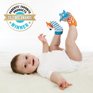 MEDIAS BBLUV MULTICOLOR ESTIMULACION SONAJERO BUHO ZORRO