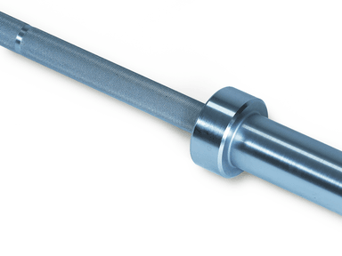 BARRA OLÍMPICA RUDEM FITNESS PRECISION BAR CROMADA LEVANTAMIENTO PESAS 20KG CON 8 RODAJES