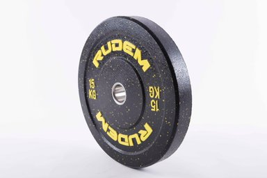 DISCOS RUDEM FITNESS 15KG LEVANTAMIENTO PESAS