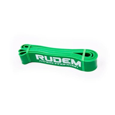 LIGAS RUDEM FITNESS VERDE RESISTENCIA FABRICADAS CAUCHO 44.5MM