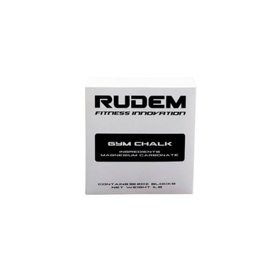 MAGNESIO RUDEM FITNESS CHALK 1LB 8 BLOQUES