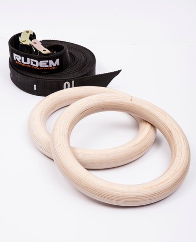 RUDEM ANILLAS DE MADERA (PAR)