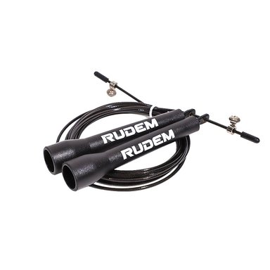 SOGA RUDEM FITNESS SPEED ROPE NEGRA