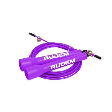 SOGA RUDEM FITNESS SPEED ROPE MORADO