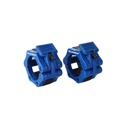 SEGUROS PARA BARRA RUDEM DE PVC AZUL X2