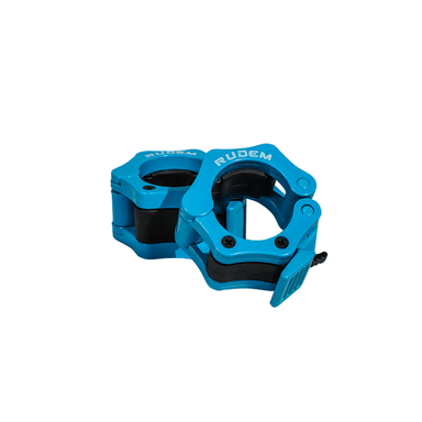 SEGUROS PARA BARRA RUDEM DE PVC CELESTE X2