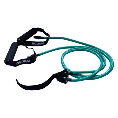 BANDAS RUDEM FITNESS VERDE RESISTENCIA CON ANCLAJE