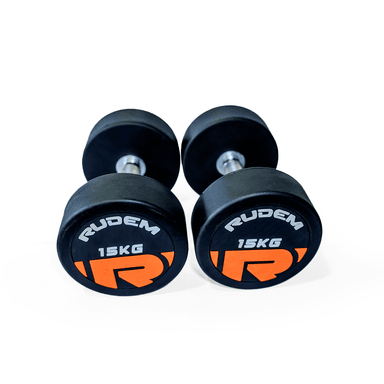 MANCUERNAS REDONDAS RUDEM 15 KG (PAR)