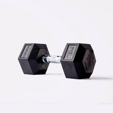 RUDEM MANCUERNAS HEXAGONALES DE CAUCHO 17.5KG (PAR)