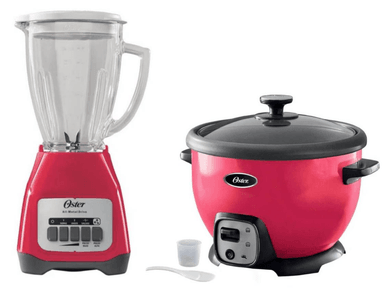 COMBO OSTER LICUADORA 2 VELOCIDADES Y 550 W + OLLA ARROCERA 1.8 LT BLSTKAGMPB