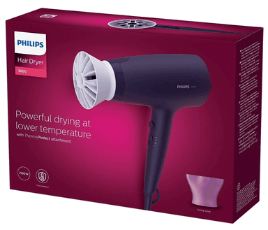 SECADORA CABELLO PHILIPS BHD340 2100W Y 6 VELOCIDADES