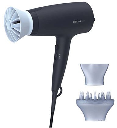 SECADORA CABELLO PHILIPS BHD360 2100W CON DIFUSOR Y 6 VELOCIDADES