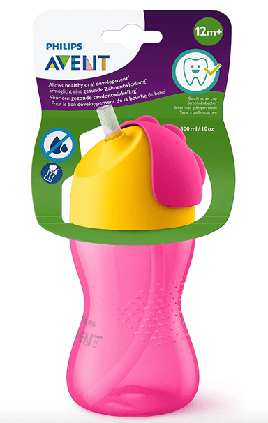 TOMATODO AVENT SCF798/02 CON SORBETE FLEXIBLE ROSADO