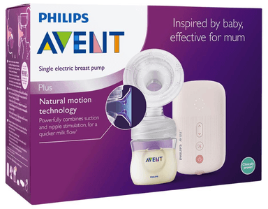 EXTRACTOR DE LECHE MATERNA AVENT SCF391/11 ELÉCTRICO SIMPLE - 3