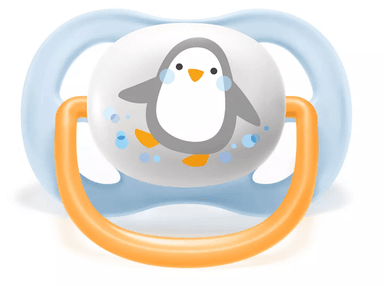CHUPON AVENT ULTRA AIR PACK 1 UNI PINGÜINO SCF081/03 0 A 6 MESES NIÑO - 2